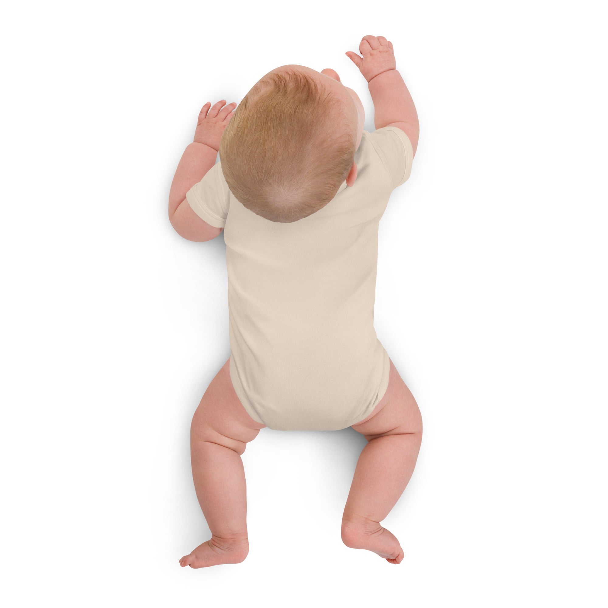 Bebis Kommer Snart Embroidered Organic Cotton Bodysuit