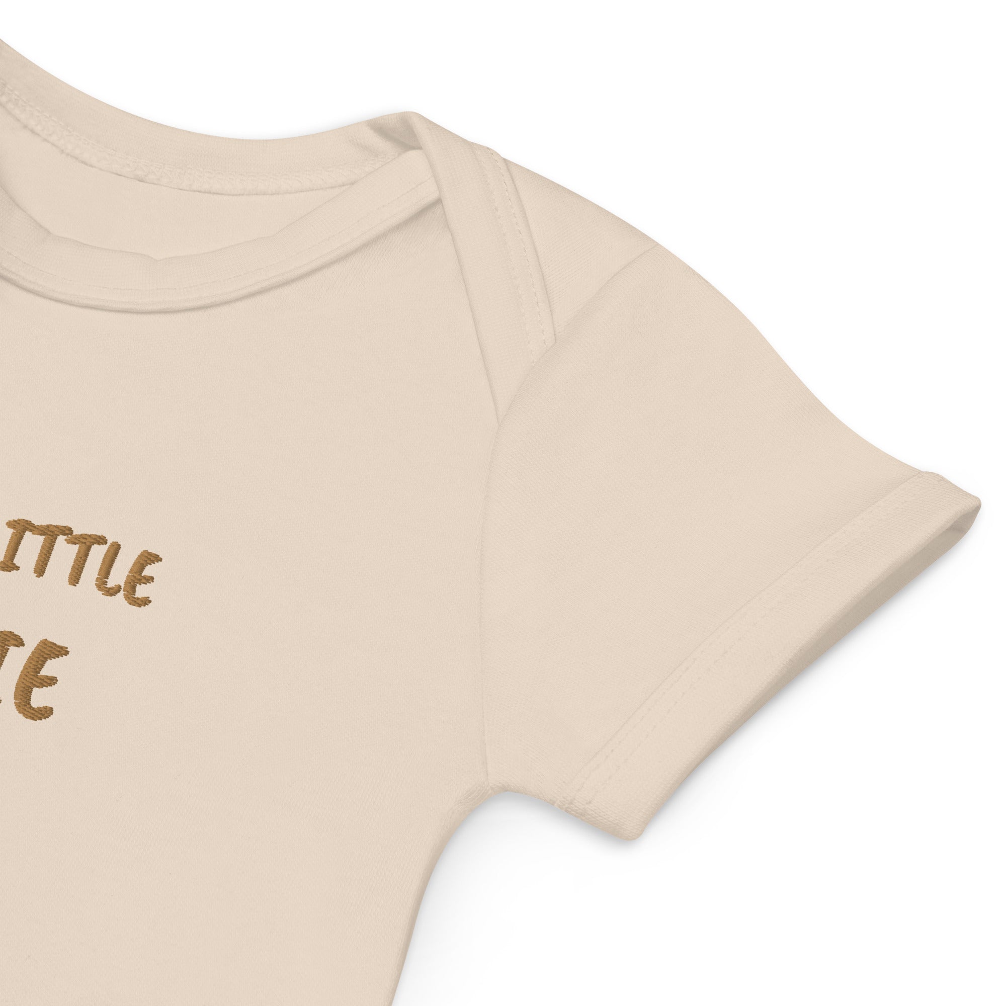 Uncle´s Little Bestie Embroidered Organic Cotton Bodysuit