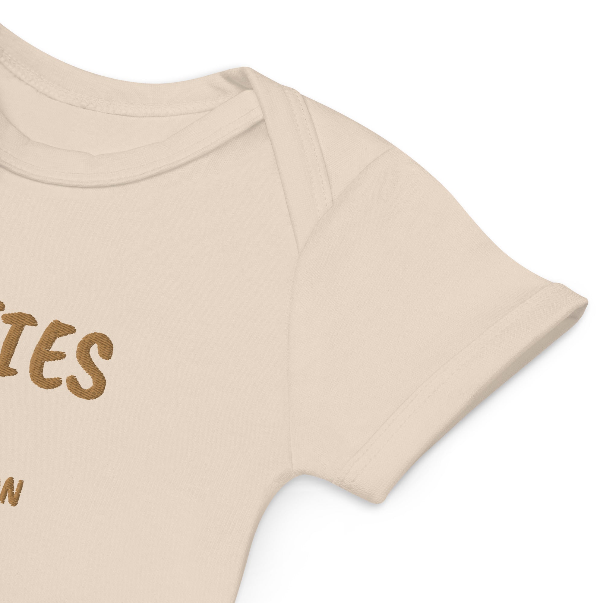 Besties Second Generation Embroidered Organic Cotton Bodysuit