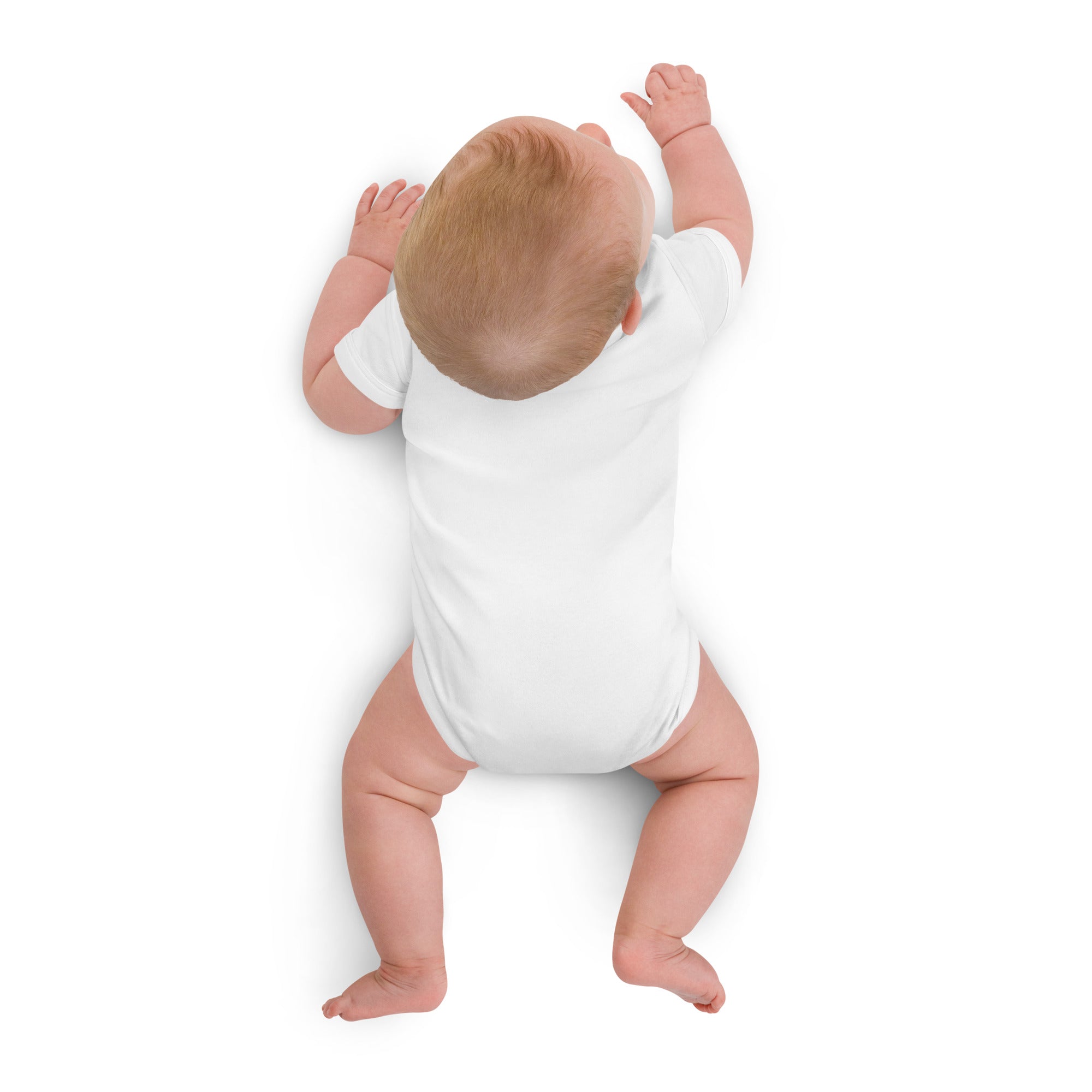 Bebis Kommer Snart Embroidered Organic Cotton Bodysuit
