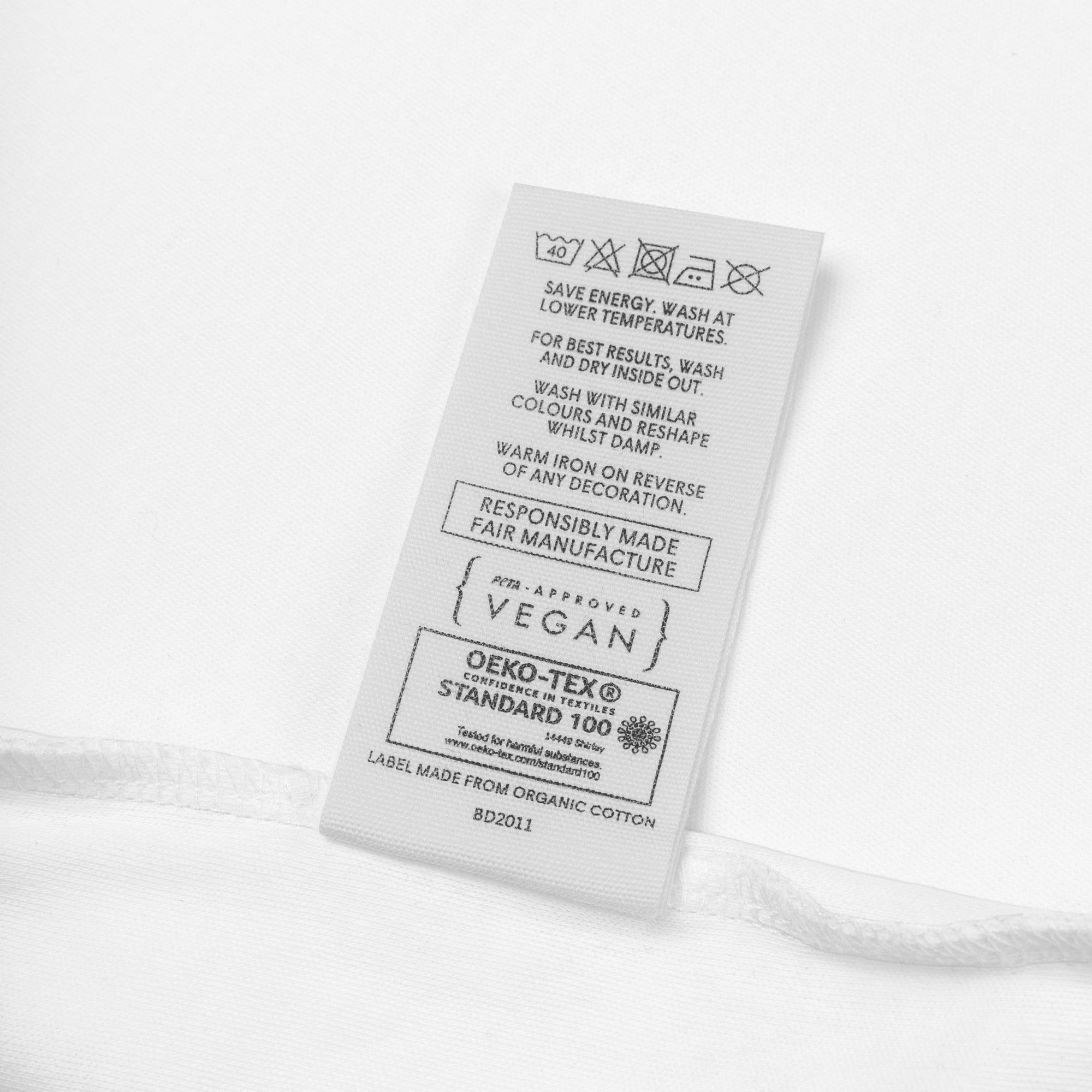 Bebis Kommer Snart Embroidered Organic Cotton Bodysuit