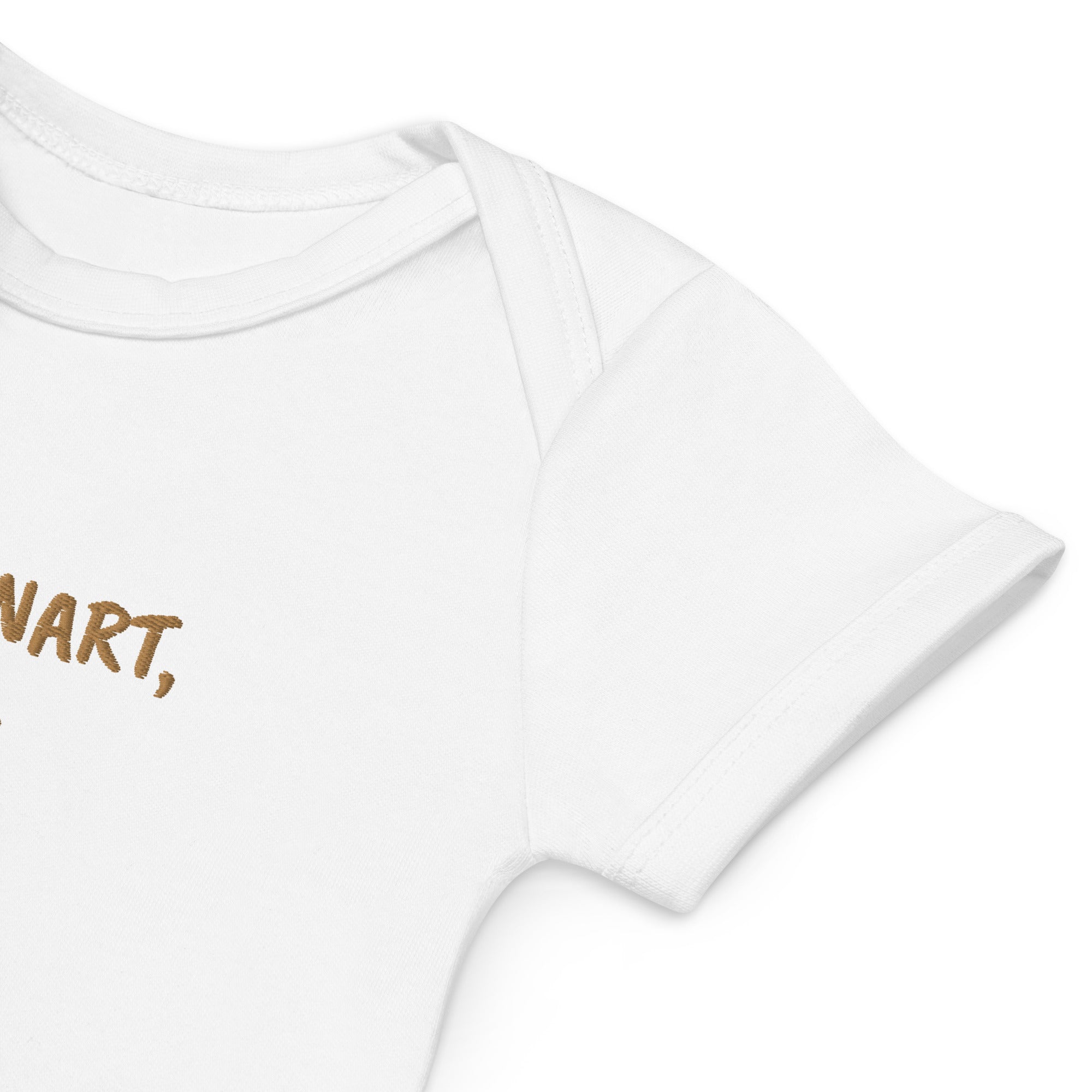 Vi Ses Snart, Farfar Embroidered Organic Cotton Bodysuit