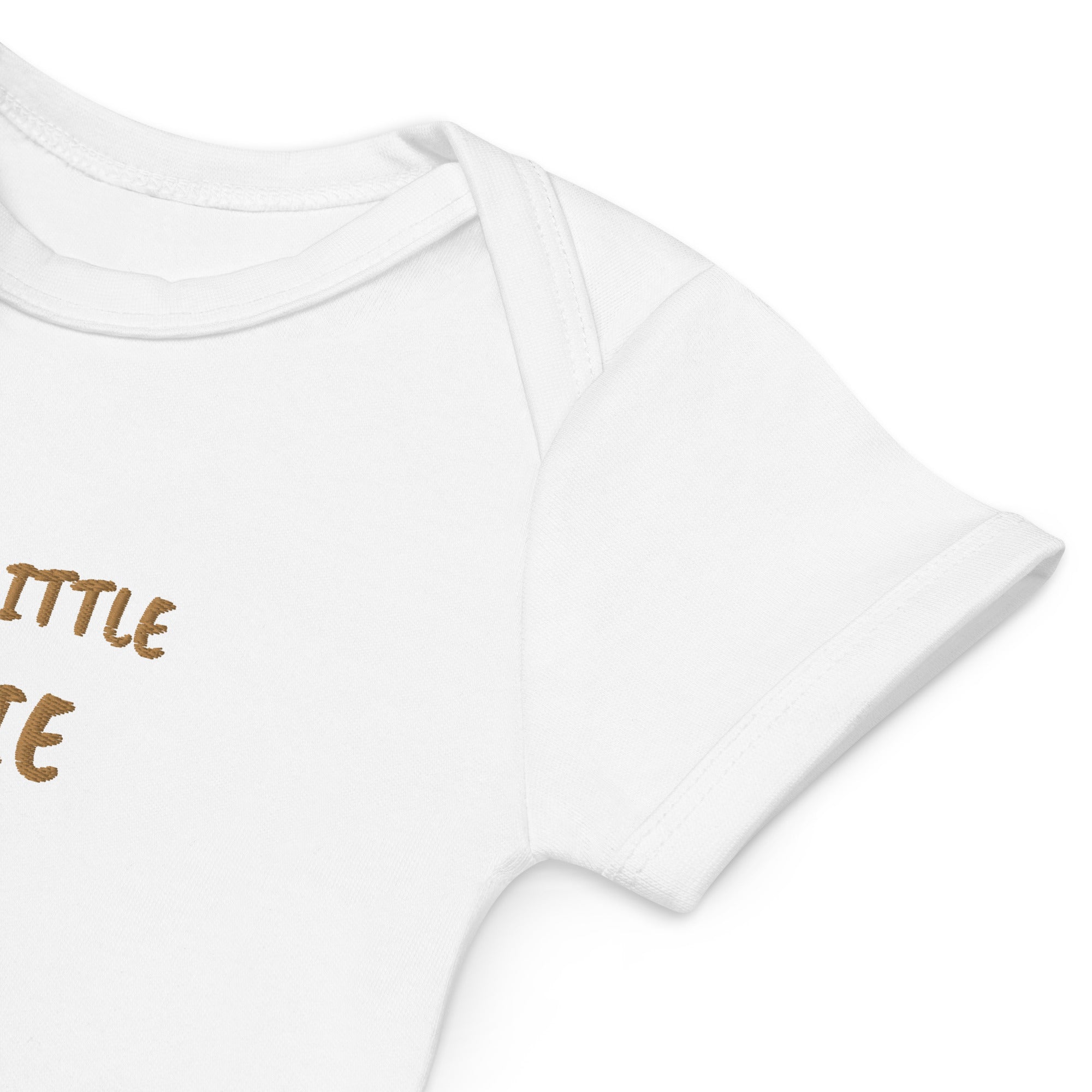 Uncle´s Little Bestie Embroidered Organic Cotton Bodysuit
