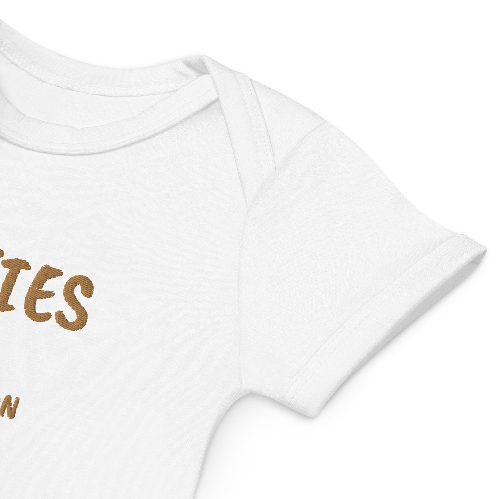 Besties Second Generation Embroidered Organic Cotton Bodysuit