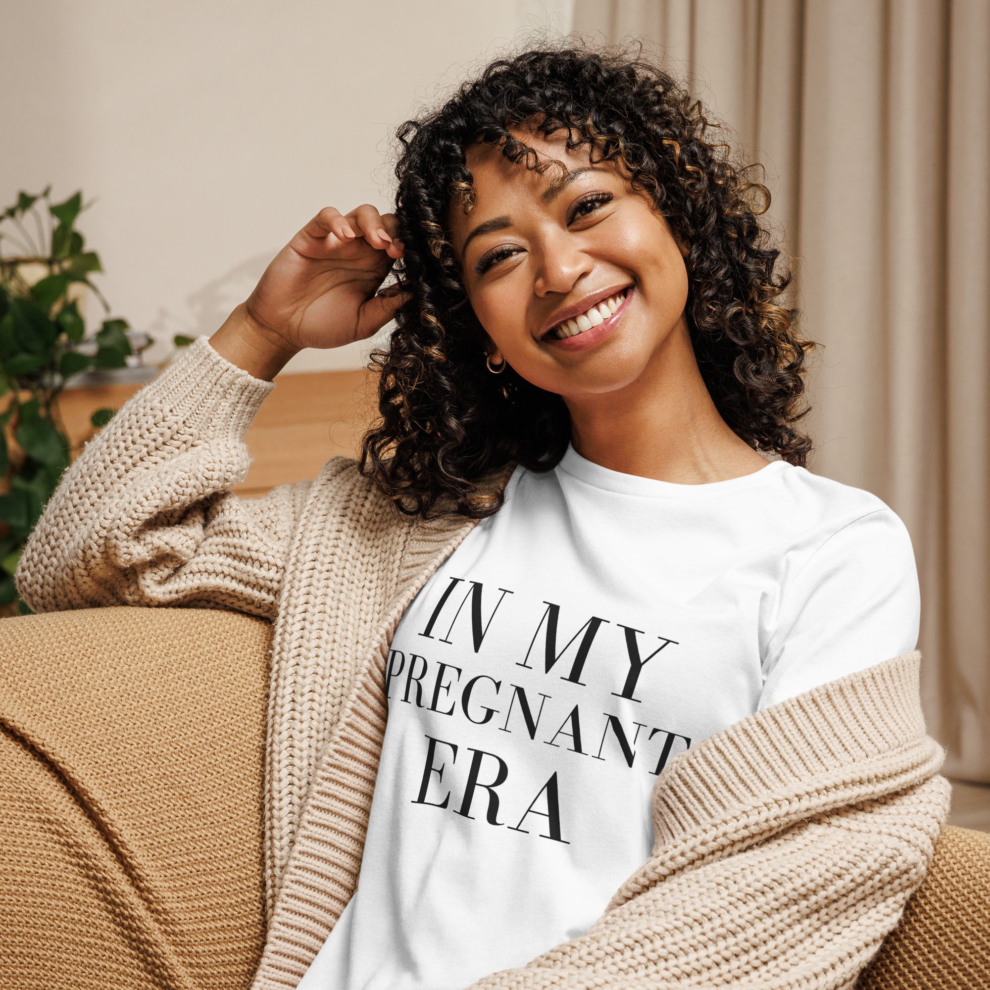 In My Pregnant Era Oversize T-Shirt