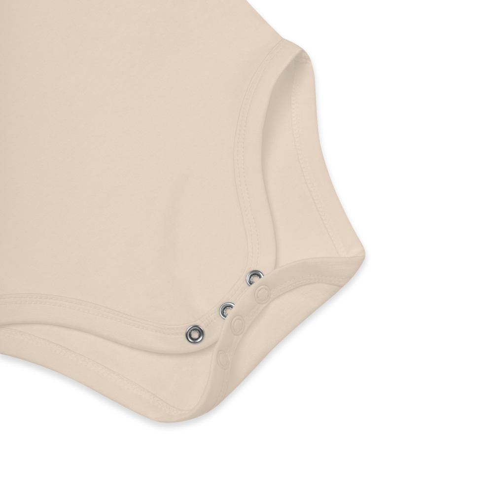 Baby Coming Soon Embroidered Organic Cotton Bodysuit