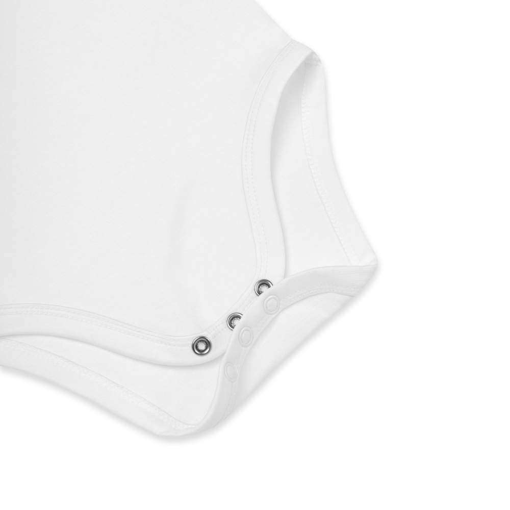 Baby Coming Soon Embroidered Organic Cotton Bodysuit